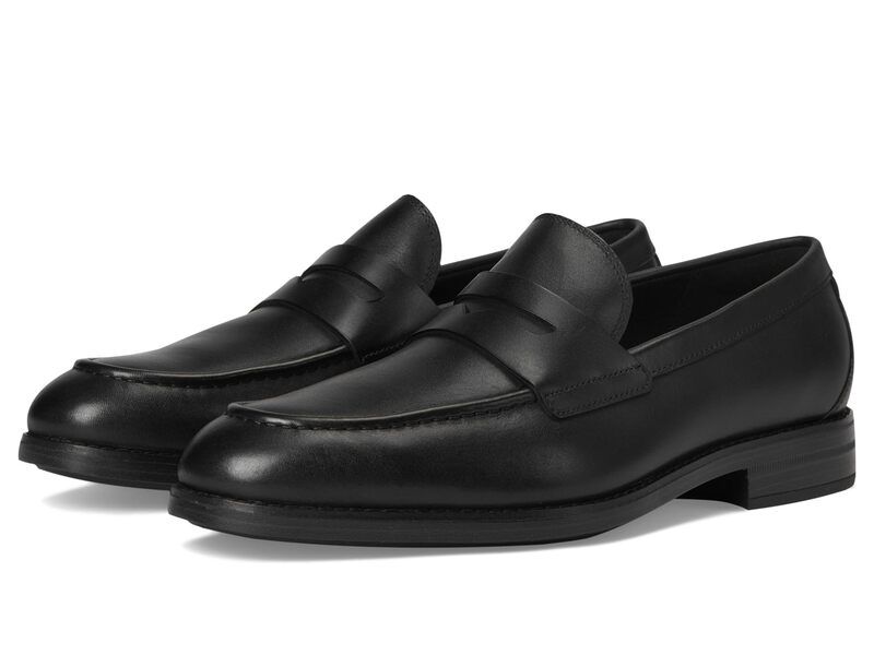 コールハーン メンズ シューズ スリッポン・ローファー Cole Haan Harmon Grand Penny Loafers Black Waterproo ブラック