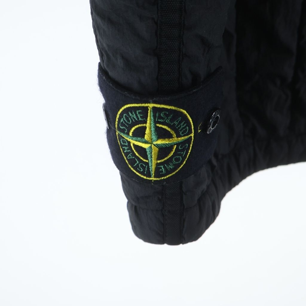 STONE ISLAND (ストーンアイランド) STELLA VEST ステラ ボタンアップキルティングベスト ブラック 8015G0231 STONE ISLAND (ストーンアイランド) STELLA VEST ステラ ボタンアップキルティングベスト ブラック 8015G0231