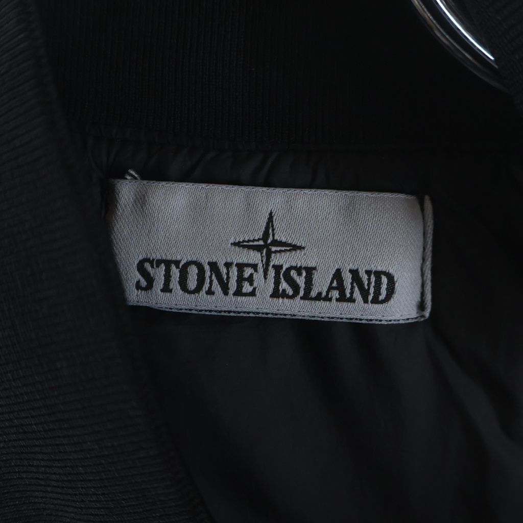 STONE ISLAND (ストーンアイランド) STELLA VEST ステラ ボタンアップキルティングベスト ブラック 8015G0231 STONE ISLAND (ストーンアイランド) STELLA VEST ステラ ボタンアップキルティングベスト ブラック 8015G0231
