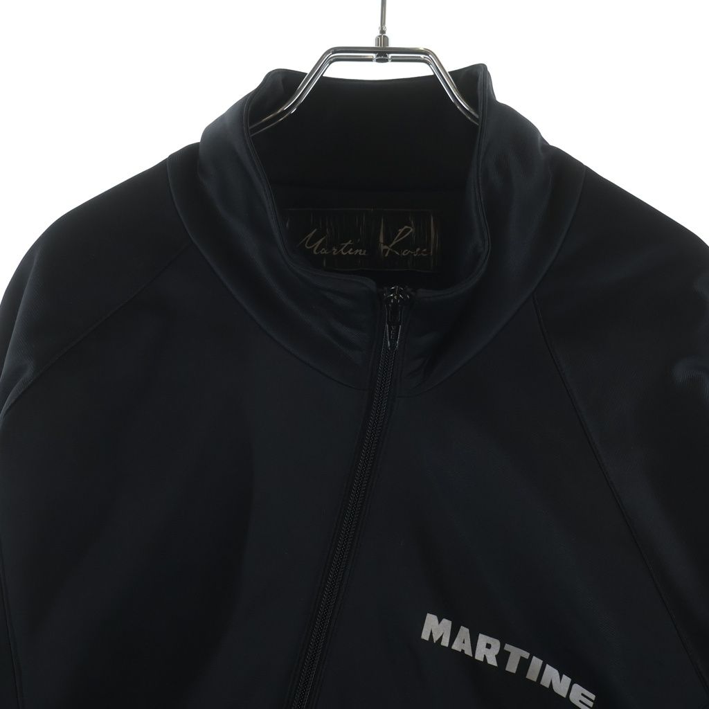 MARTINE ROSE (マーティンローズ) 胸ロゴプリント ジップアップ