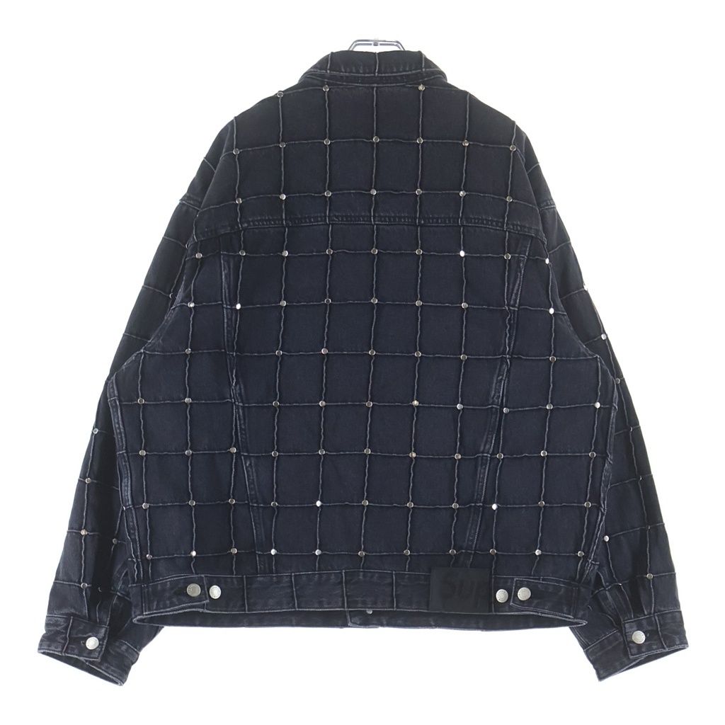 SUPREME (シュプリーム) 25SS Studded Seam Denim Trucker Jacket