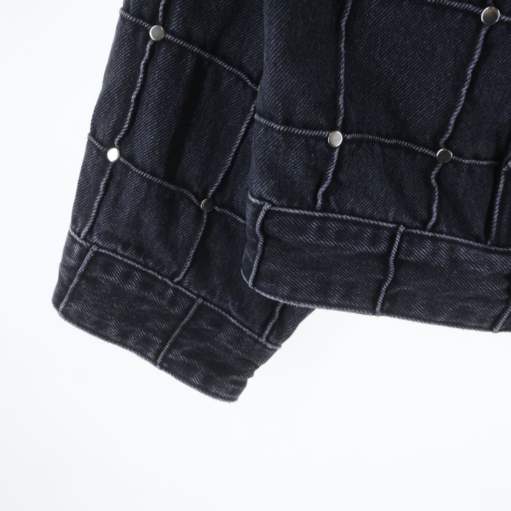 SUPREME (シュプリーム) 25SS Studded Seam Denim Trucker Jacket