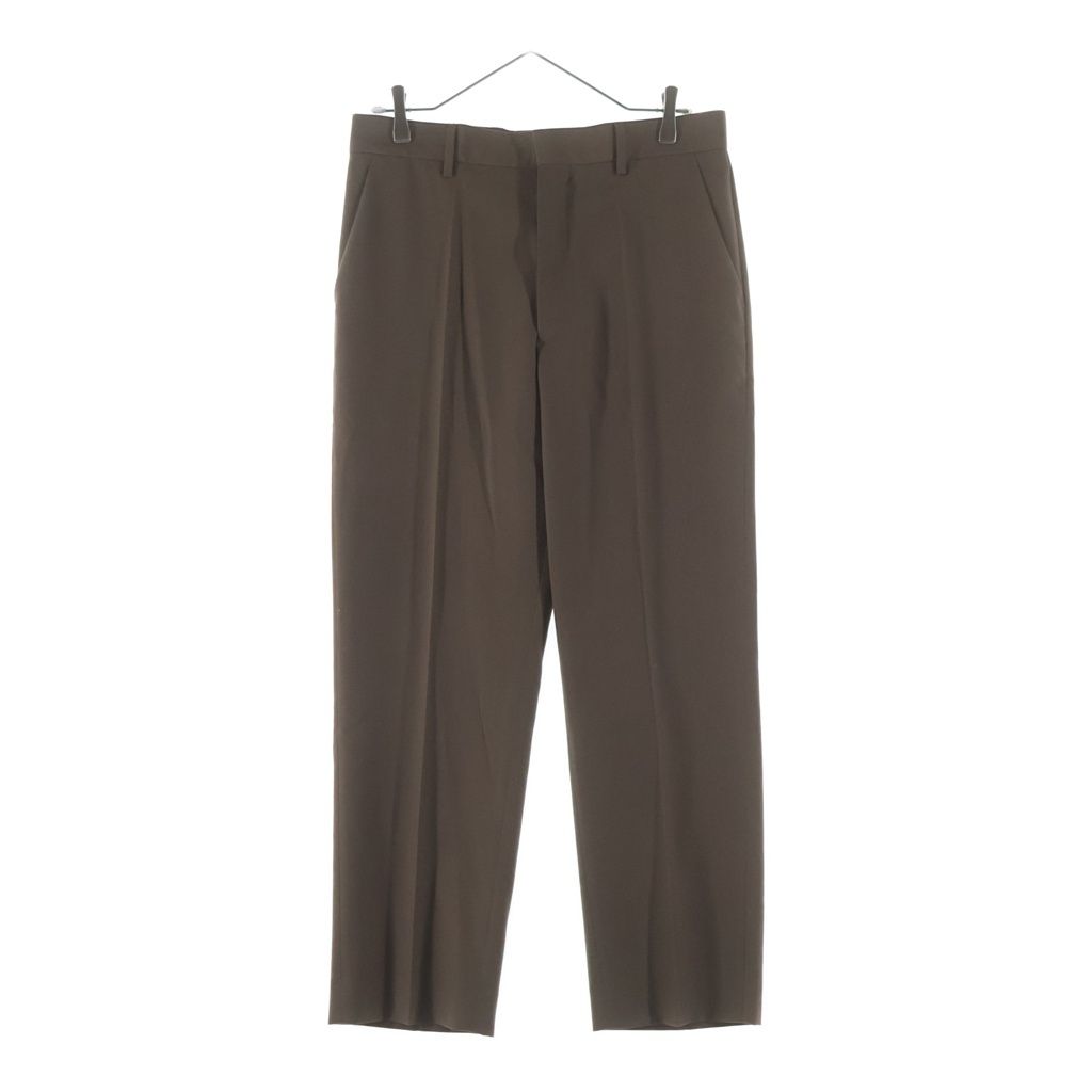 Maison Martin Margiela (メゾンマルタンマルジェラ) Polyester Slacks Pants ポリエステルスラックスパンツ ブラウン SH2KA0052