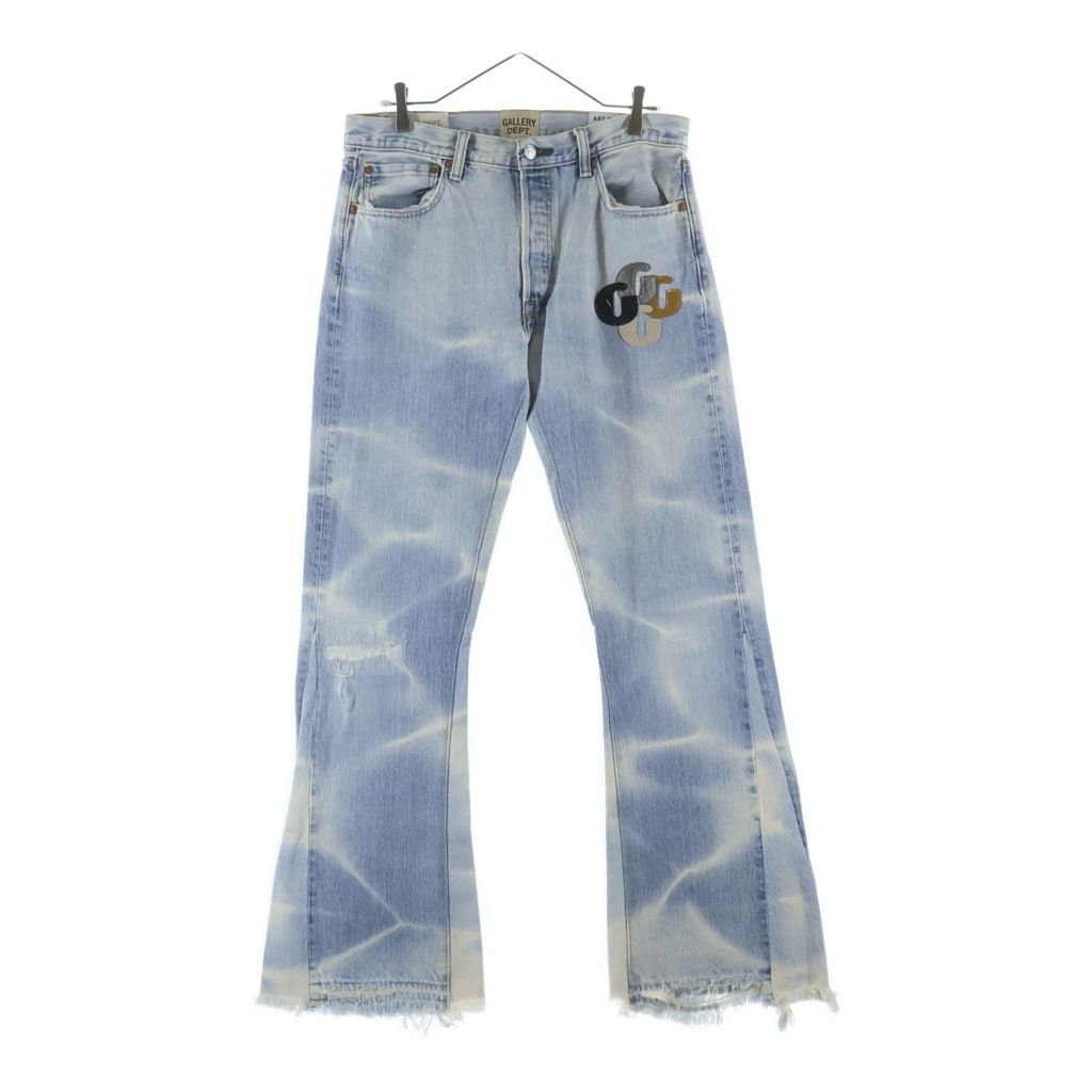GALLERY DEPT. (ギャラリーデプト) SUN FADED LA FLARE G PATCH サン フェーデッド ラ ジーパッチ フレアデニムパンツ インディゴ 63,525円