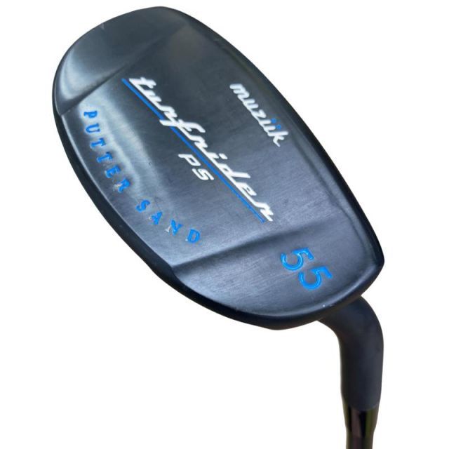 【中古】 muziik muziik TURFRIDER PUTTER SAND 55 34インチ ウェッジ WG スチール (フレックスその他) メンズ 男性用 右利き 右用 Cランク ゴルフクラブ