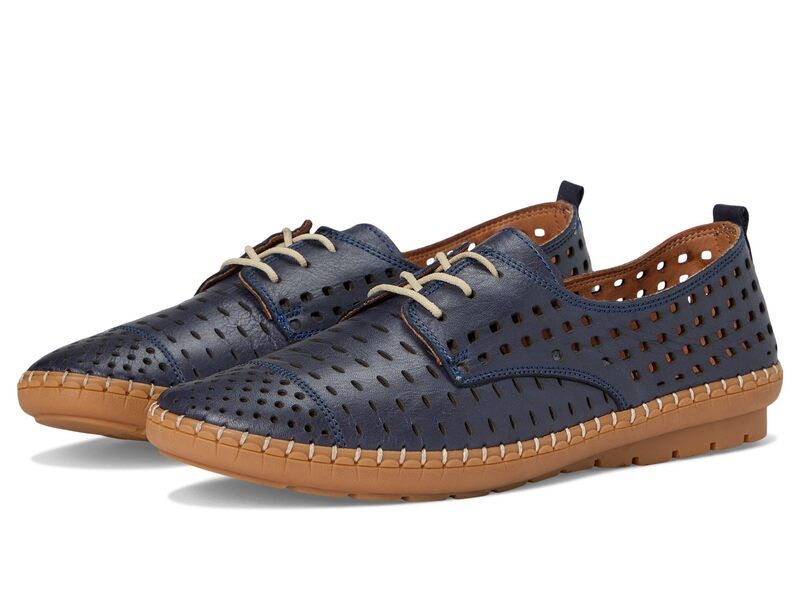 スプリングステップ レディース シューズ スリッポン・ローファー Spring Step Deysi Navy ネイビー