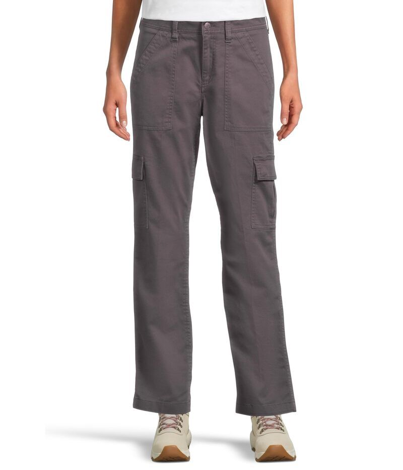 エルエルビーン レディース ボトムス カジュアルパンツ カーゴパンツ LLBean Comfort Stretch MidRise StraightLeg Cargo Pants Alloy Gray グレー 19,156円