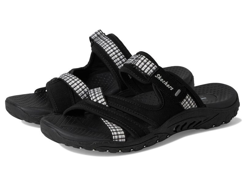 スケッチャーズ レディース シューズ サンダル SKECHERS Reggae ColorFull Black ブラック