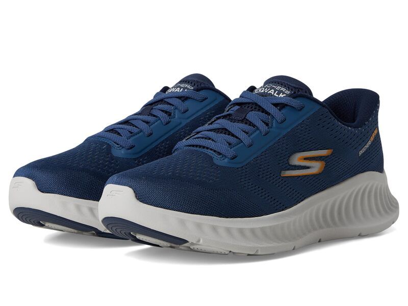 スケッチャーズ メンズ シューズ スニーカー SKECHERS Performance Hands Free Slipins Go Walk Now Payton Sneaker Navy ネイビー