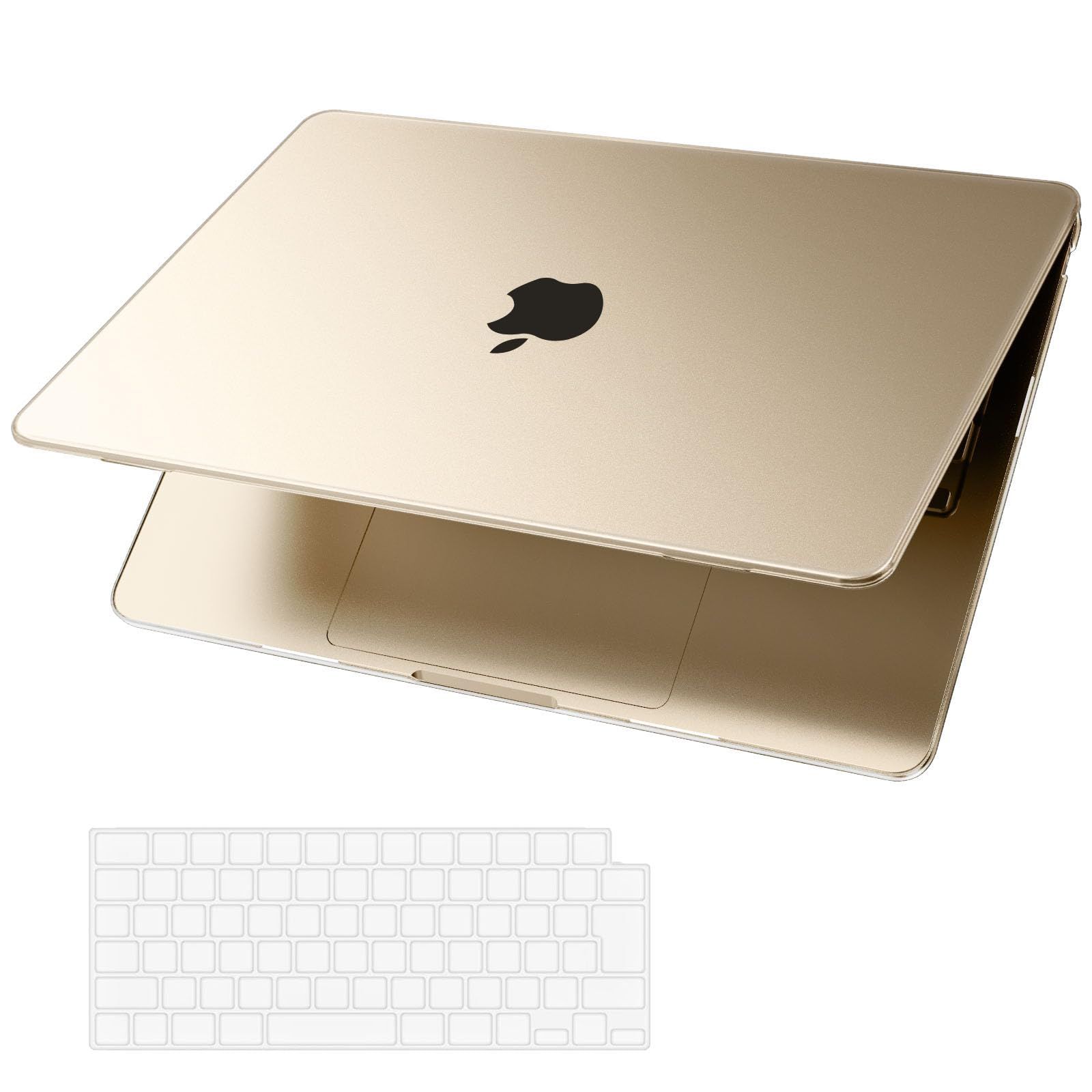 EooCoo MacBook Air 15 M5/M4/M3/M2 ケース スターライトマットクリア 