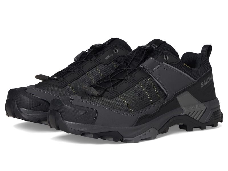 サロモン メンズ シューズ スニーカー Salomon X Ultra 5 Wide GTXR BlackAsphaltC ブラック