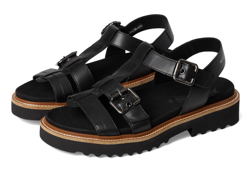 メフィスト レディース シューズ サンダル Mephisto Valny Black ブラック