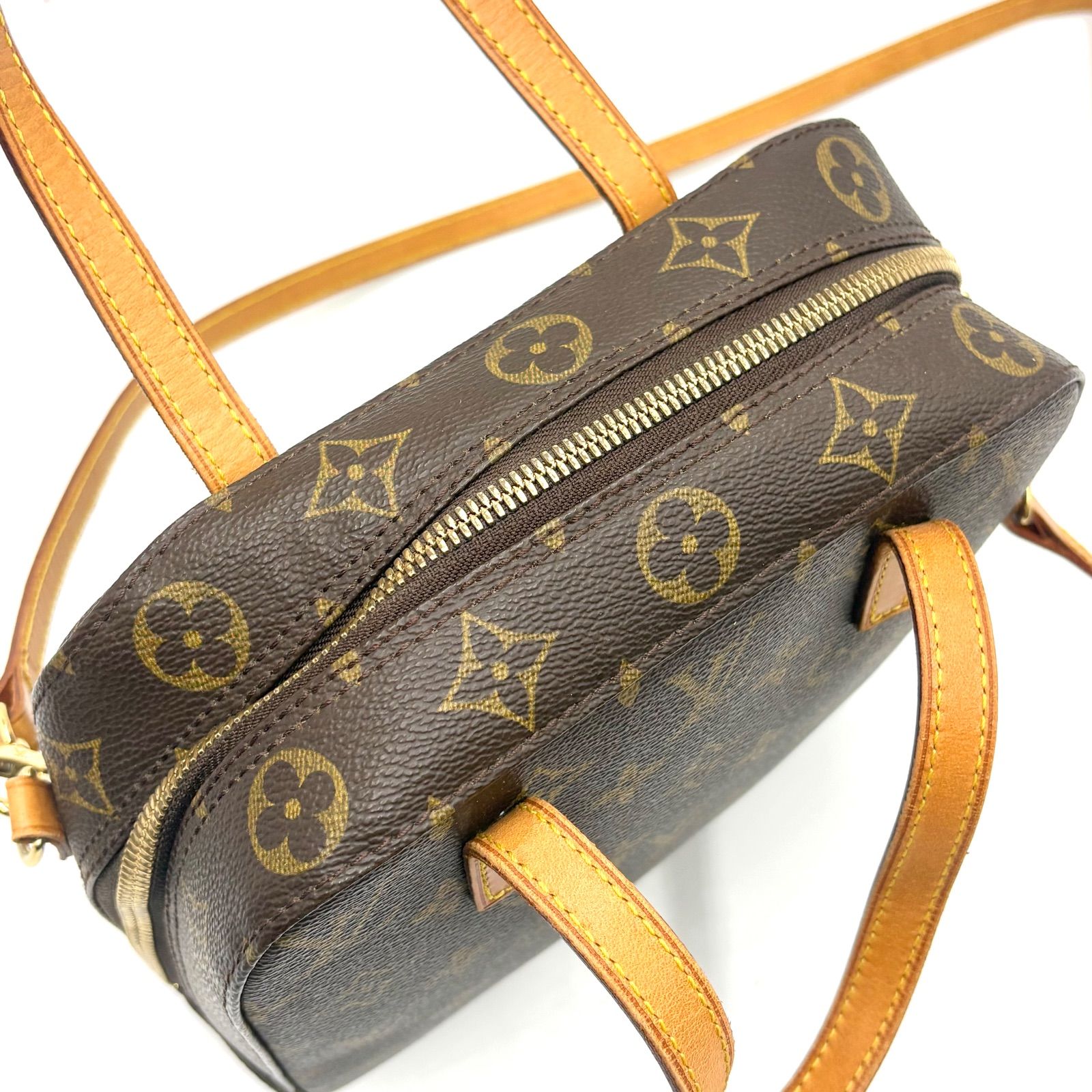 美品◎LOUIS VUITTON ルイ ヴィトン モノグラム スポンティーニ 