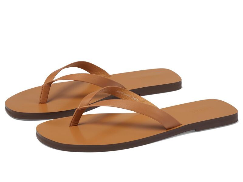 メイドウェル レディース シューズ サンダル Madewell Greene Thong Slide Desert Camel キャメル