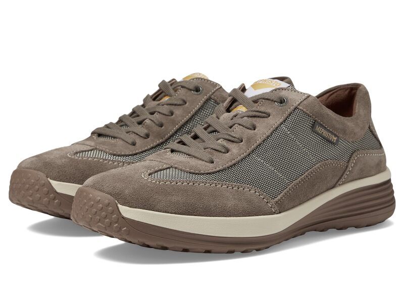 メフィスト メンズ シューズ スニーカー Mephisto Steve Air Warm Grey Velsp グレー