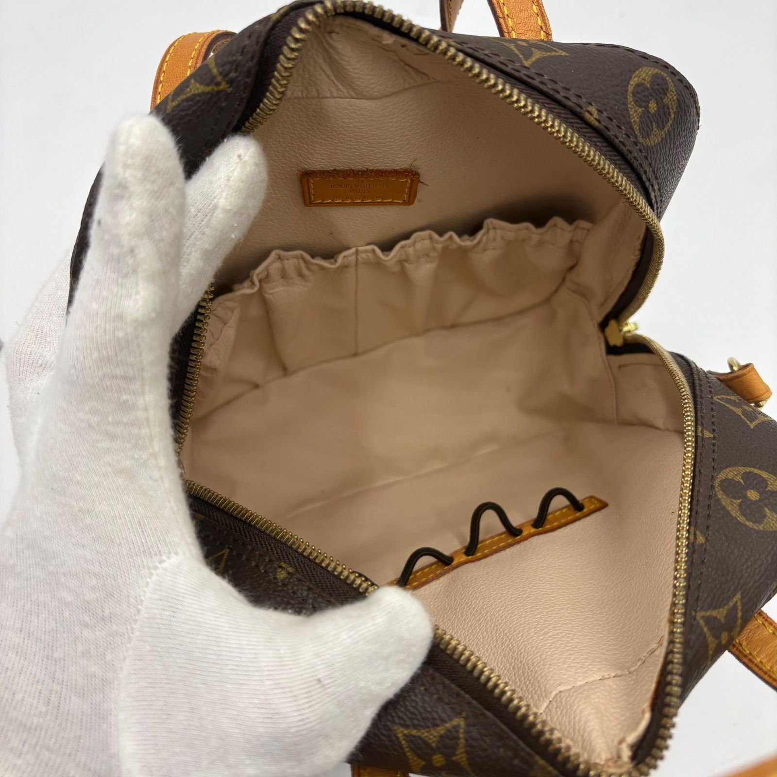 美品◎LOUIS VUITTON ルイ ヴィトン モノグラム スポンティーニ