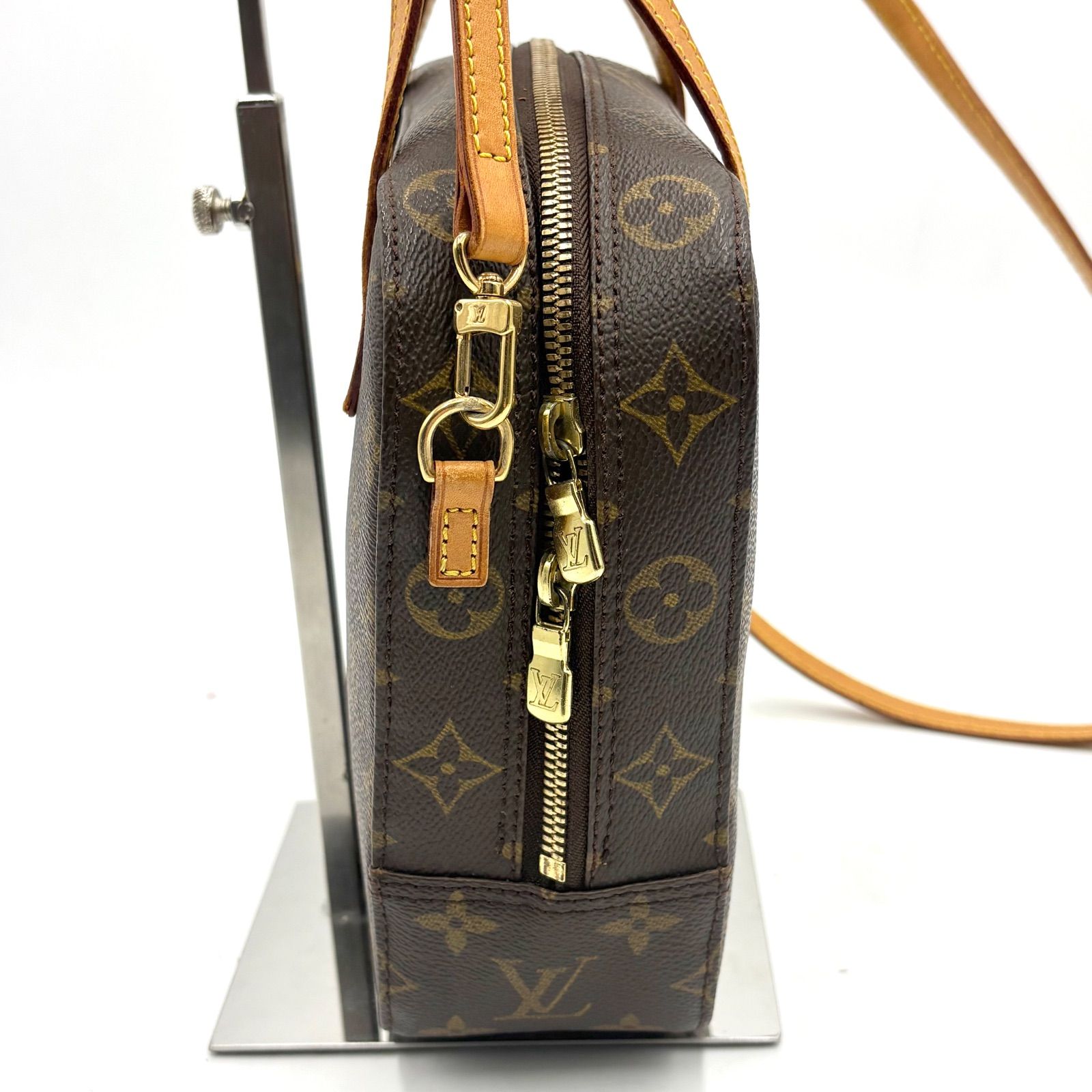 美品◎LOUIS VUITTON ルイ ヴィトン モノグラム スポンティーニ