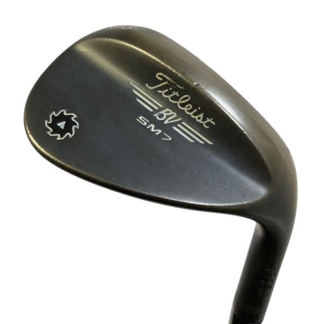 【中古】 タイトリスト VOKEY SPIN MILLED SM7 ジェットブラック 56°/10°S ウェッジ WG NS PRO MODUS3 TOUR120 (フレックスS) メンズ 男性用 右利き 右用 Cランク ゴルフクラブ
