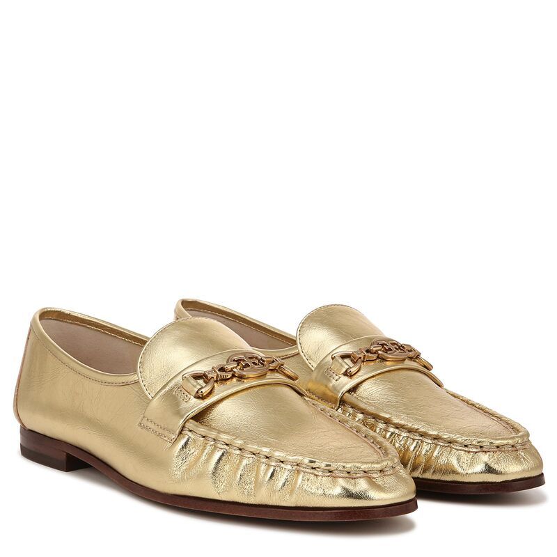 サムエデルマン レディース シューズ スリッポン・ローファー Sam Edelman Luccamber Gold アンバー