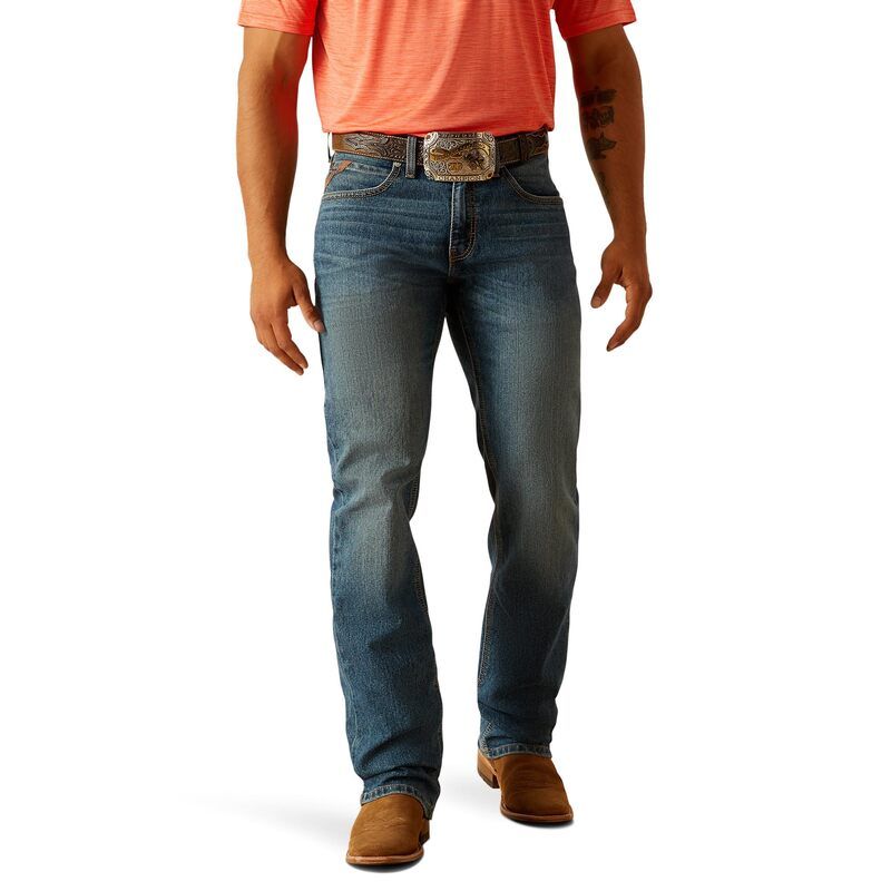 アリアト メンズ ボトムス デニムパンツ ジーンズ Ariat M5 Stretch Pro Series Ray Straight Jeans in Hamilton Hamilton