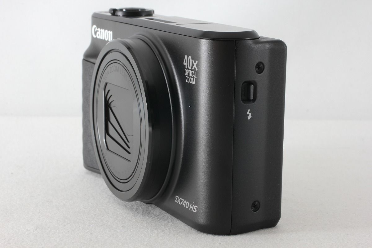 キヤノン Canon PowerShot SX740 HS ブラック 付属品満載◇50607