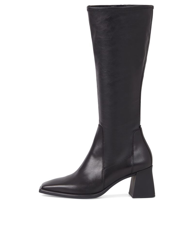 ヴァガボンド レディース シューズ ブーツ・レインブーツ トール レザー Vagabond Shoemakers Hedda Leather Tall Stretch Boot Black ブラック ヴァガボンド レディース シューズ ブーツ・レインブーツ トール レザー Vagabond Shoemakers Hedda Leather Tall Stretch Boot Black ブラック