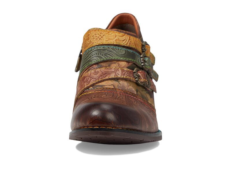 スプリングステップ レディース シューズ ブーツ・レインブーツ グラフィック LArtiste by Spring Step Graphic Brown Multi ブラウン