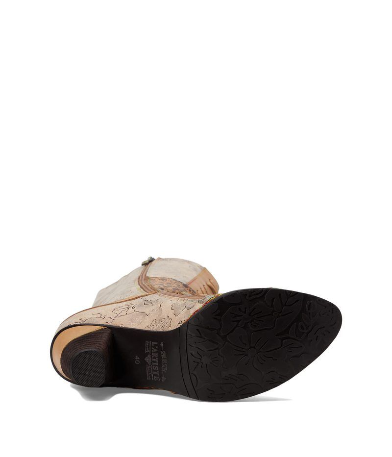スプリングステップ レディース シューズ ブーツ・レインブーツ LArtiste by Spring Step Malagie Croco Beige Multi ベージュ スプリングステップ レディース シューズ ブーツ・レインブーツ LArtiste by Spring Step Malagie Croco Beige Multi ベージュ