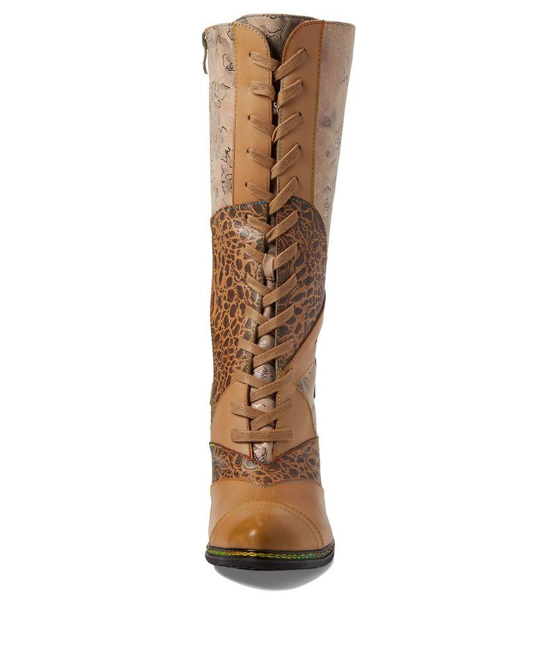 スプリングステップ レディース シューズ ブーツ・レインブーツ LArtiste by Spring Step Malagie Croco Beige Multi ベージュ スプリングステップ レディース シューズ ブーツ・レインブーツ LArtiste by Spring Step Malagie Croco Beige Multi ベージュ