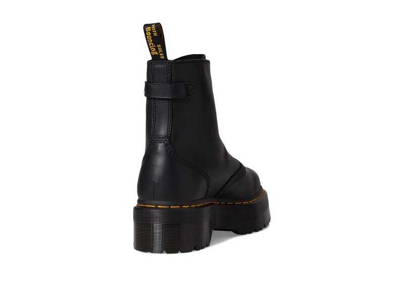 ドクターマーチン レディース シューズ ブーツ・レインブーツ レザー Dr Martens Jetta Sendal Leather Boot Black Sendal ブラック