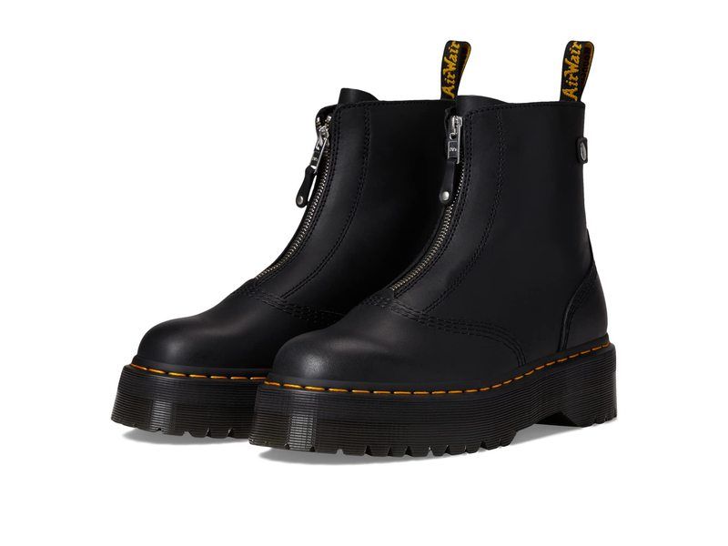 ドクターマーチン レディース シューズ ブーツ・レインブーツ レザー Dr Martens Jetta Sendal Leather Boot Black Sendal ブラック