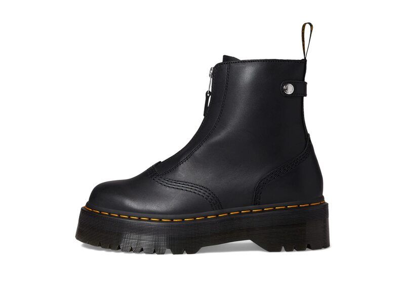 ドクターマーチン レディース シューズ ブーツ・レインブーツ レザー Dr Martens Jetta Sendal Leather Boot Black Sendal ブラック