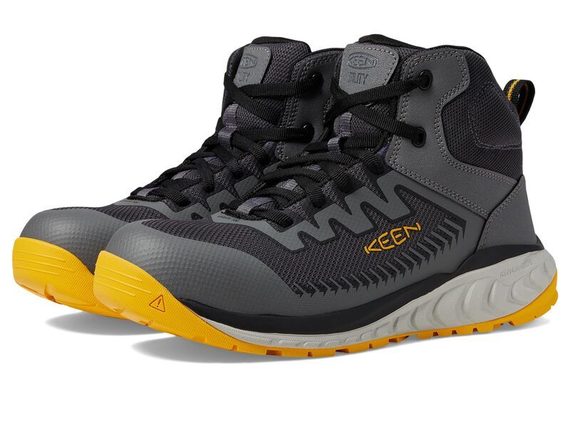 キーン メンズ シューズ スニーカー KEEN Utility Arvada Mid Steel GreyKeen グレー