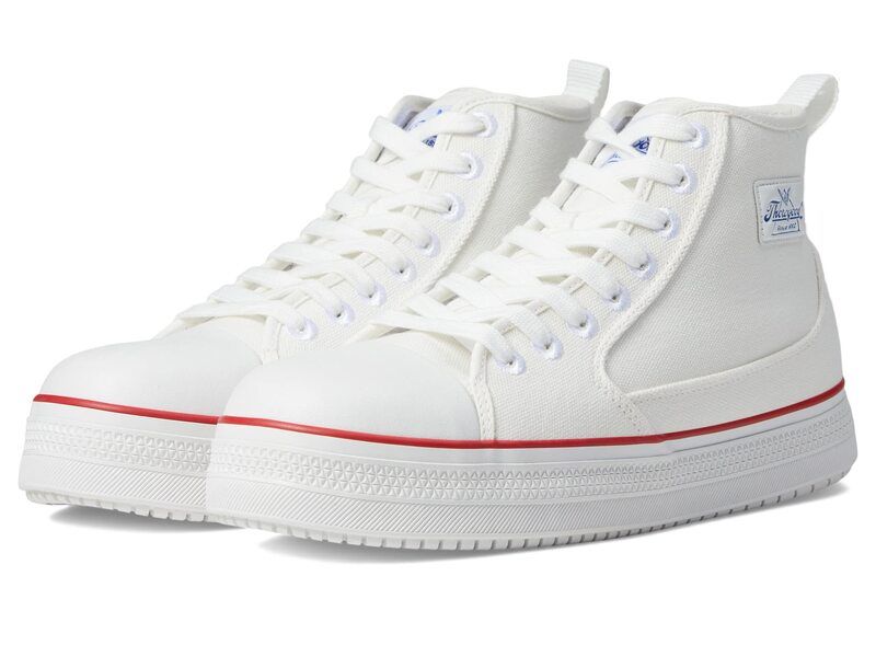 ソログッド メンズ シューズ スニーカー Thorogood Vulcanized Safety Mid White ホワイト