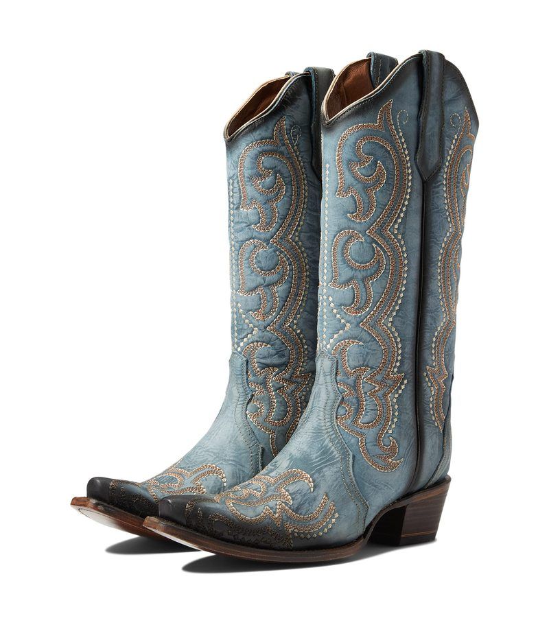 コーラルブーツ レディース シューズ ブーツ・レインブーツ Corral Boots L5869 Blue Jean ブルー