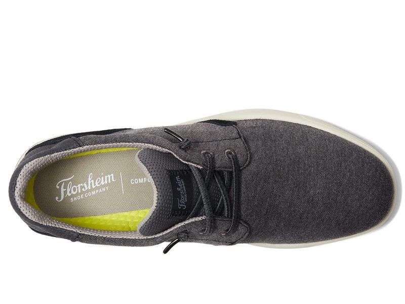 フローシャイム メンズ シューズ スニーカー レース Florsheim Crossover Canvas Elastic Lace SlipOn Sneaker Black Canvas ブラック