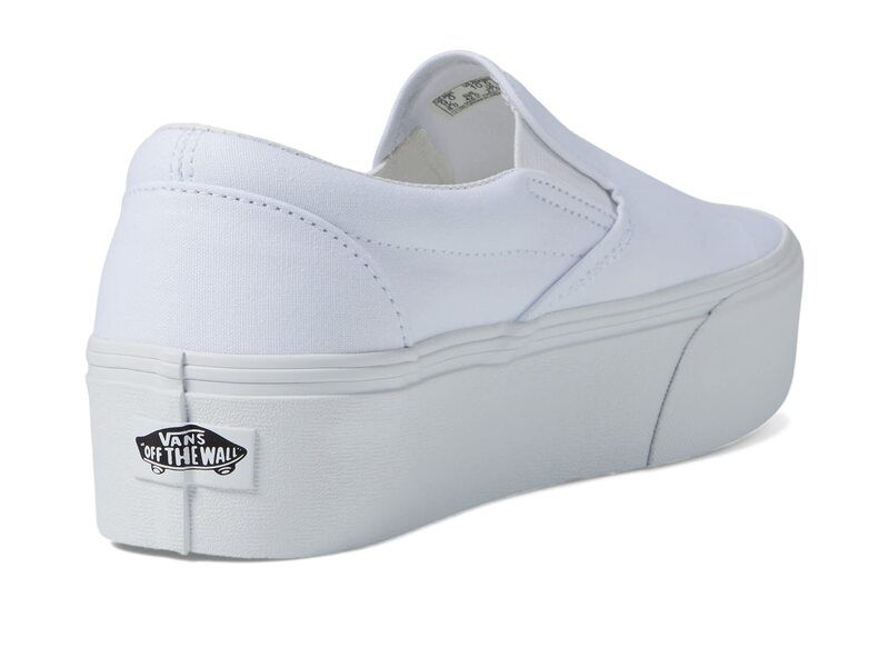バンズ メンズ シューズ スニーカー Vans SlipOn Stackform True White ホワイト