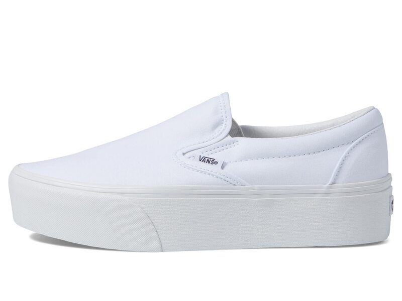 バンズ メンズ シューズ スニーカー Vans SlipOn Stackform True White ホワイト