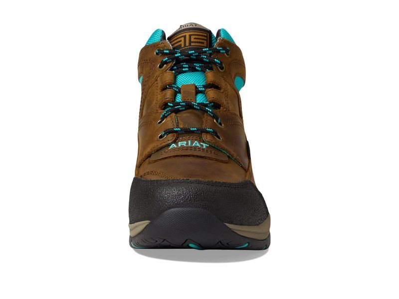 アリアト レディース シューズ ブーツ・レインブーツ Ariat Terrain Waterproof Boot Weathered Brown ブラウン