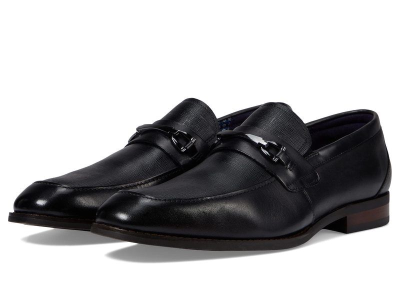 ステイシーアダムス メンズ シューズ スリッポン・ローファー Stacy Adams Kaylor Penny SlipOn Loafer Black ブラック