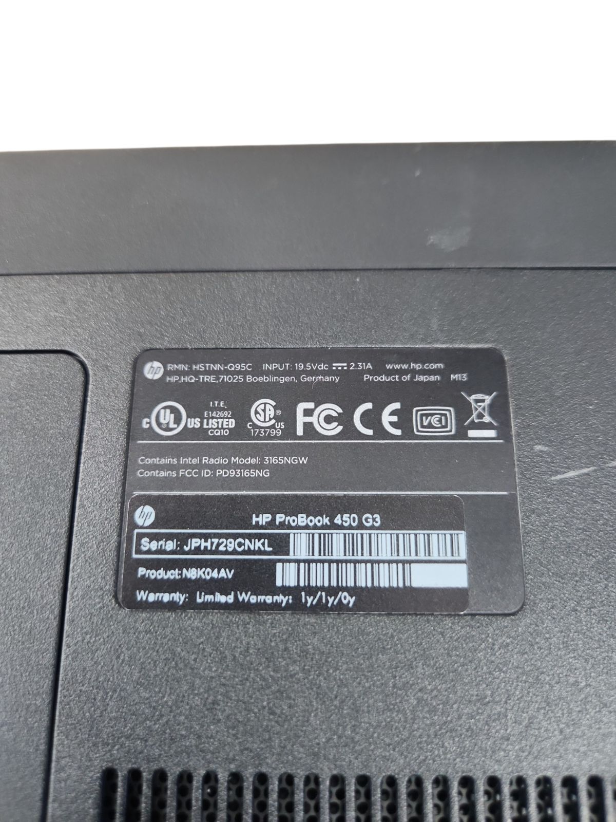 ​【美品・マウス付】HPノートパソコン Core i5 / メモリ8GB / SSD