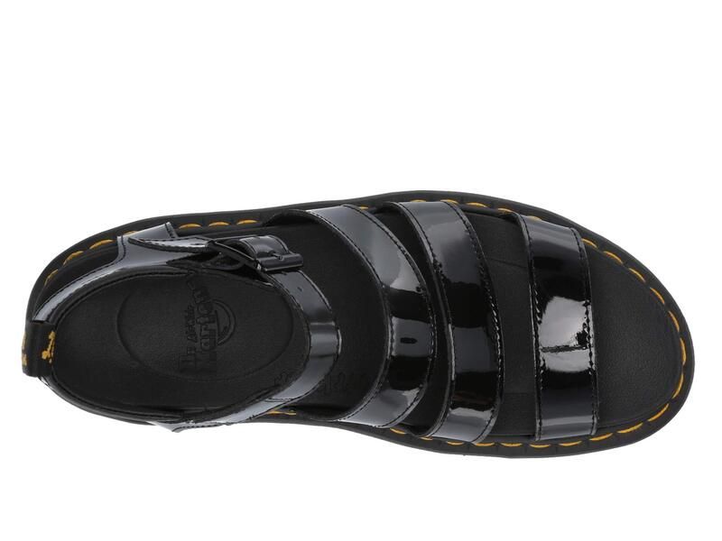 ドクターマーチン レディース シューズ サンダル Dr Martens Blaire Black Patent La ブラック