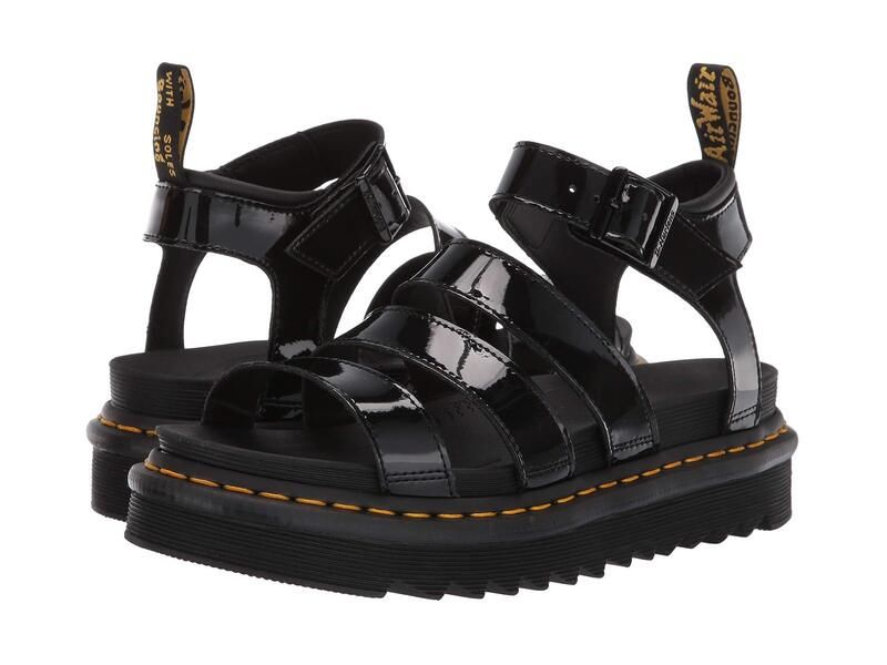 ドクターマーチン レディース シューズ サンダル Dr Martens Blaire Black Patent La ブラック