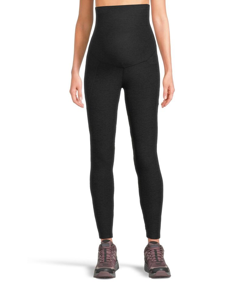 ビヨンドヨガ レディース ボトムス カジュアルパンツ ミディ マタニティ Beyond Yoga Spacedye Love The Bump Maternity Pocket Midi Legging Darkest Night