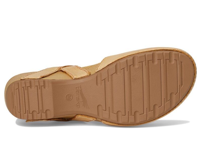 ダンスコ レディース シューズ サンダル Dansko Tiffani Tan Milled Burn タン