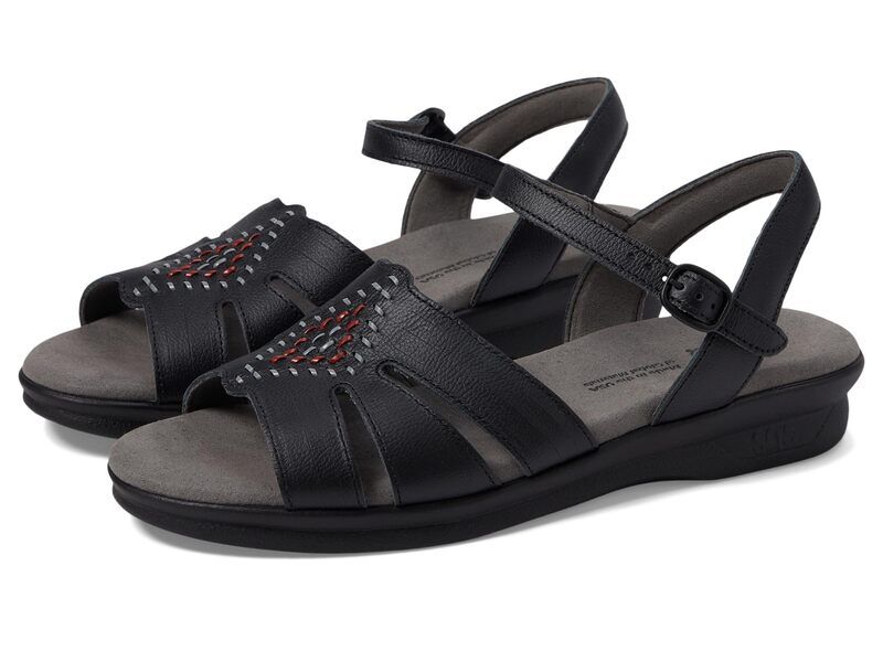 サス レディース シューズ サンダル SAS Huarache Comfort Sandal Black ブラック