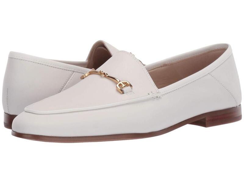 サムエデルマン レディース シューズ スリッポン・ローファー Sam Edelman Loraine Bright White Mo ホワイト