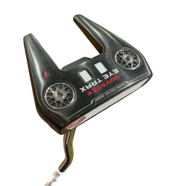 【中古】 オデッセイ EYE TRAX #7 34インチ パター PT スチール (フレックスその他) メンズ 男性用 右利き 右用 Cランク ゴルフクラブ