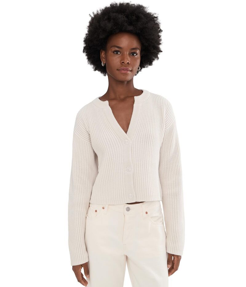 スプレンディット レディース アウター ニット・セーター カーディガン Splendid Alexandra Cardigan Moonstone