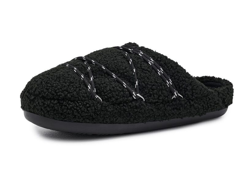 ムーンブーツ メンズ シューズ サンダル MOON BOOTeddy Slipper Black ブラック